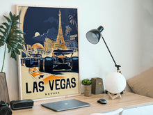 Load image into Gallery viewer, Las Vegas Grand Prix - Formula 1 Art Print -F1 Fine Art Print