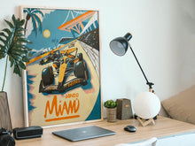 Load image into Gallery viewer, Lando Maiden Win Miami - Formula 1 Art Print -F1 Fine Art Print