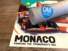 Load image into Gallery viewer, Monaco 2024, Charles Leclerc - Ferrari - Formula 1 Art Print - F1 Fine Art Print