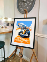 Load image into Gallery viewer, Norris, Verstappen, British Grand Prix, Silverstone 2023 - Formula 1 Art Print -F1 Fine Art Print

