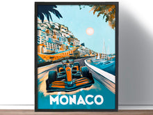 Load image into Gallery viewer, McLaren Monaco 2022 - Formula 1 Fine Art Print
