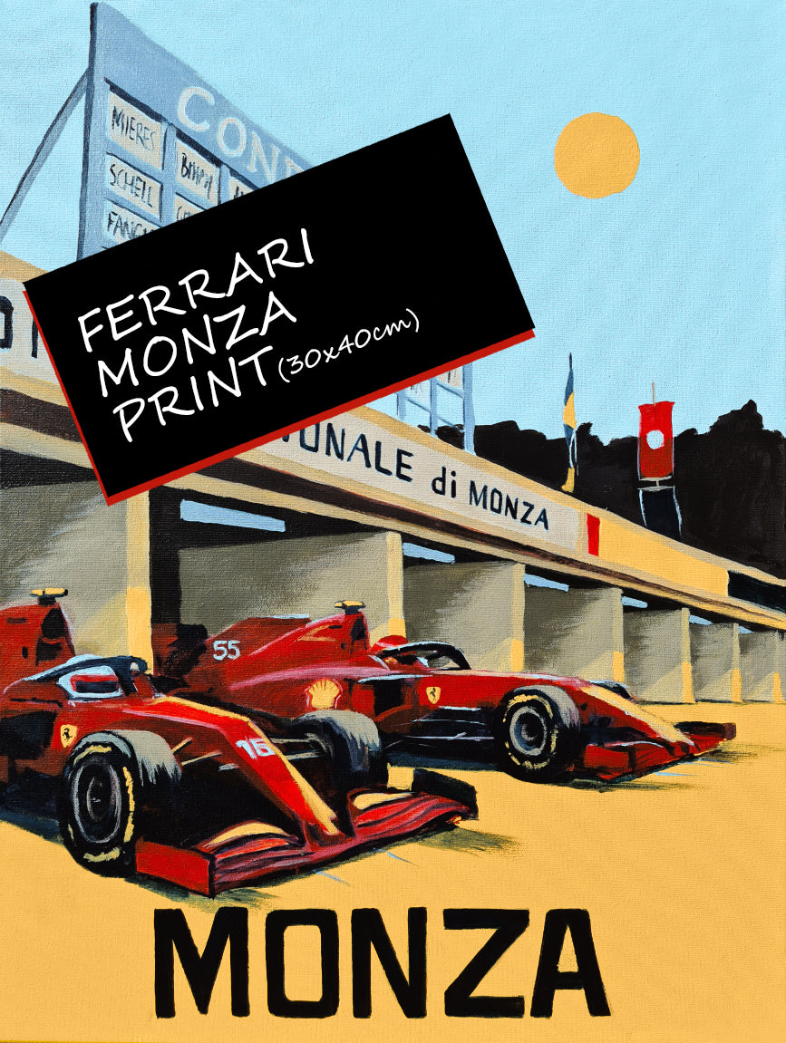 Ferrari Monza - Formula 1 Fine Art Print