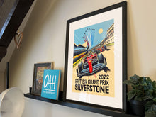 Load image into Gallery viewer, Sainz, Leclerc Silverstone - Formula 1 Fine Art Print
