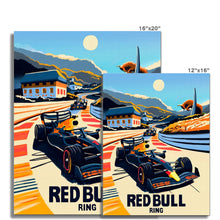 Load image into Gallery viewer, Verstappen Perez Red Bull Ring - Formula 1 Fine Art Print