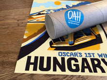 Load image into Gallery viewer, Hungary 2024 - Oscar Piastri's First Win - Formula 1 Art Print - F1 Fine Art Print
