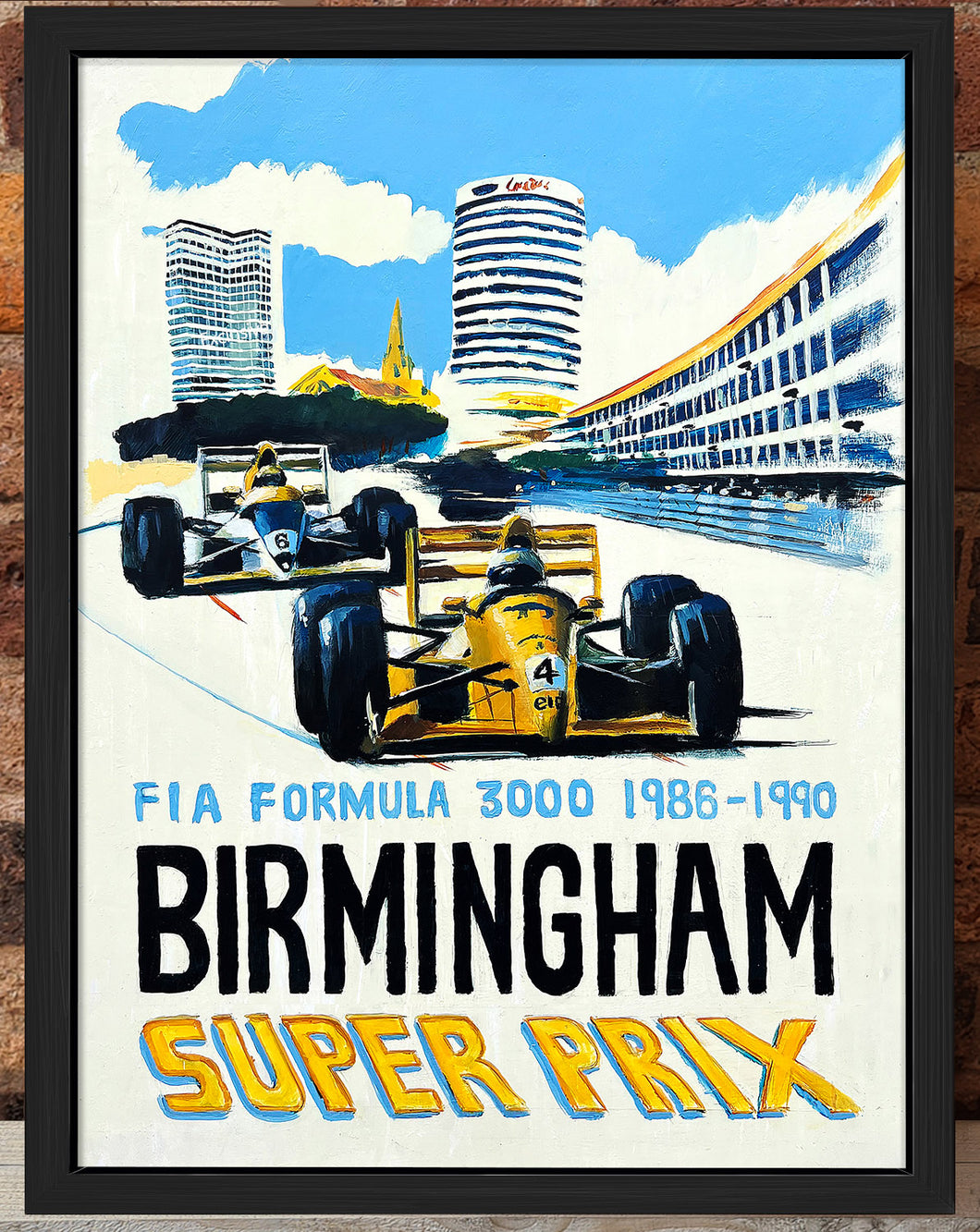 Birmingham Super Prix Fine Art Print