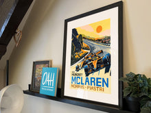 Load image into Gallery viewer, McLaren 1-2 Hungary - Formula 1 Art Print Fine Art Print
