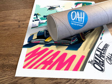 Load image into Gallery viewer, Red Bull X Miami Special Livery - Formula 1 Art Print - F1 Fine Art Print
