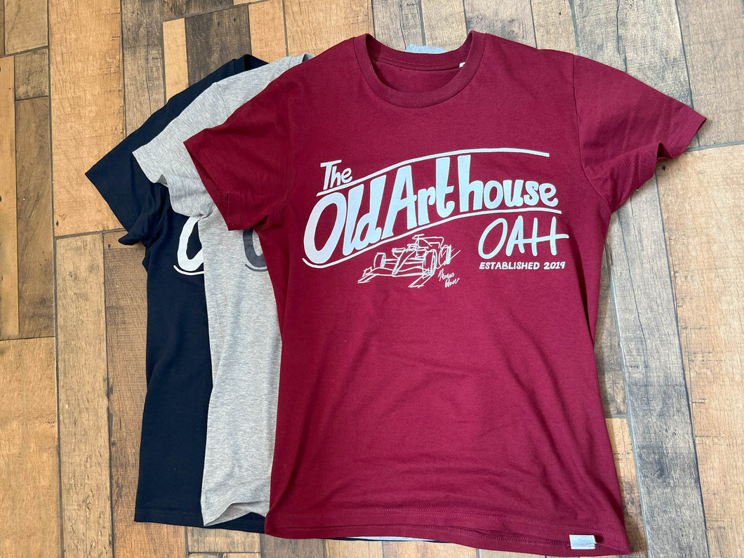 The Old Arthouse Branded F1 Stanley/Stella Rocker Unisex T-Shirt - Available in 3 Colours