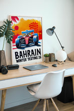 Load image into Gallery viewer, Bahrain Winter Testing - Hamilton - Ferrari 2026 - Fine Art F1 Print Fine Art Print
