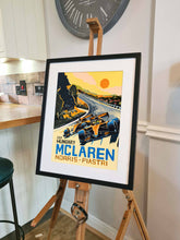 Load image into Gallery viewer, McLaren 1-2 Hungary - Formula 1 Art Print Fine Art Print
