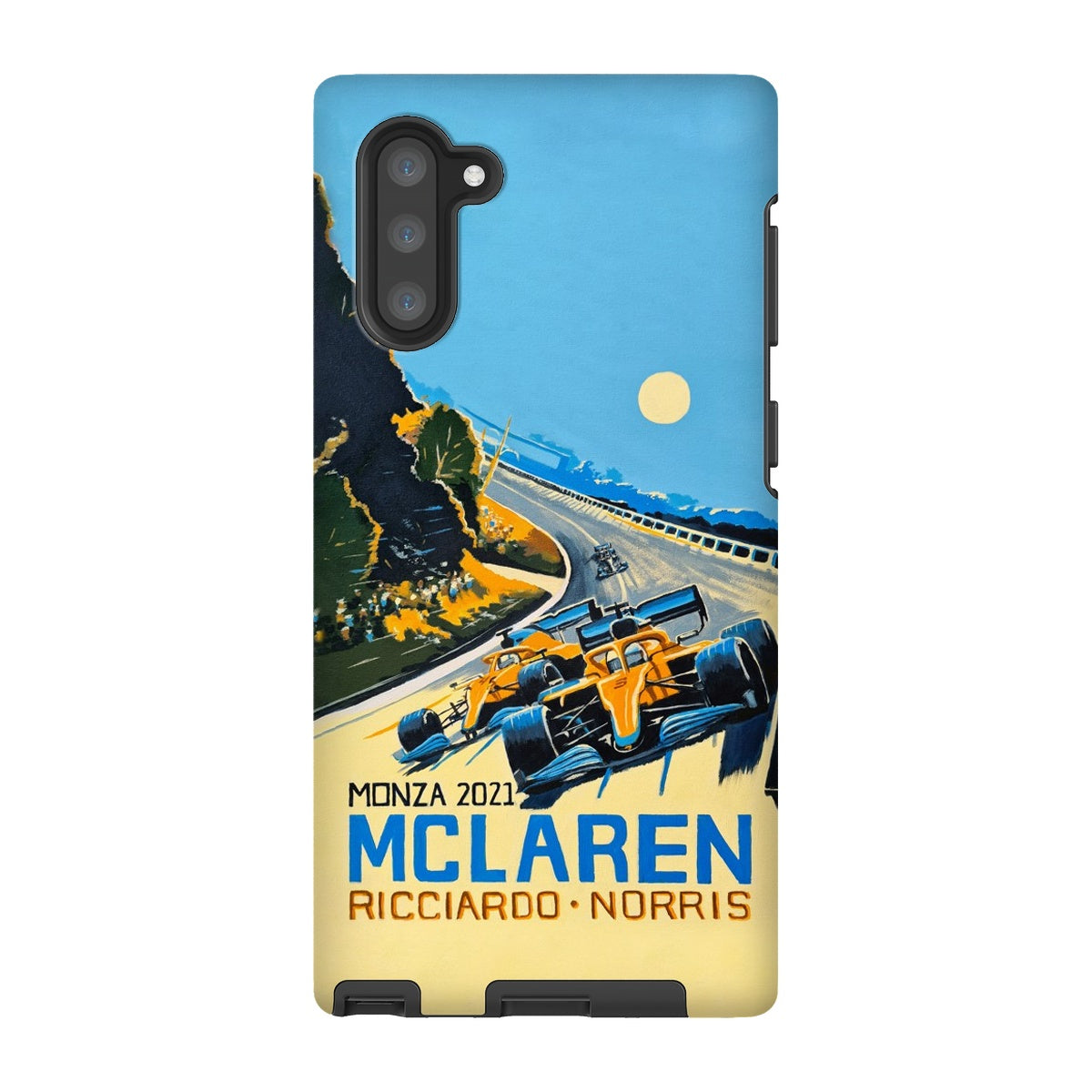 McLaren 1-2 Monza - Formula 1 Tough Matte Phone Case - IPhone