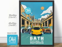 Load image into Gallery viewer, Bath Festival of Motoring - Fine Art Print
