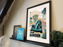 Load image into Gallery viewer, Fernando Alonso Aston Martin Bahrain - Formula 1 Fine Art Print
