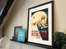 Load image into Gallery viewer, Ayrton Senna Interlagos - Formula 1 Fine Art Print
