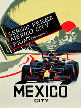 Load image into Gallery viewer, Sergio Perez Mexico City - Formula 1 Fine Art Print

