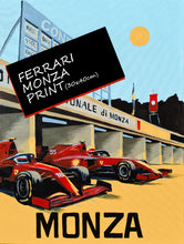 Load image into Gallery viewer, Ferrari Monza - Formula 1 Fine Art Print

