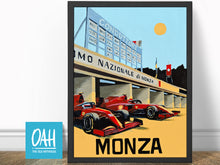 Load image into Gallery viewer, Ferrari Monza - Formula 1 Fine Art Print
