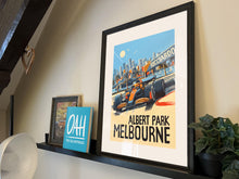 Load image into Gallery viewer, Ricciardo McLaren Melbourne - Formula 1 Fine Art Print
