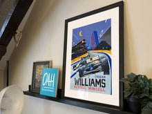Load image into Gallery viewer, Mansell Russell Williams - Formula 1 Fine Art Print
