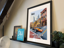 Load image into Gallery viewer, McLaren Baku 2022 - Formula 1 Fine Art Print
