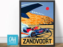Load image into Gallery viewer, Max Verstappen Zandvoort - Formula 1 Fine Art Print

