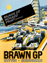 Load image into Gallery viewer, Brawn GP Monaco - Formula 1 Fine Art Print
