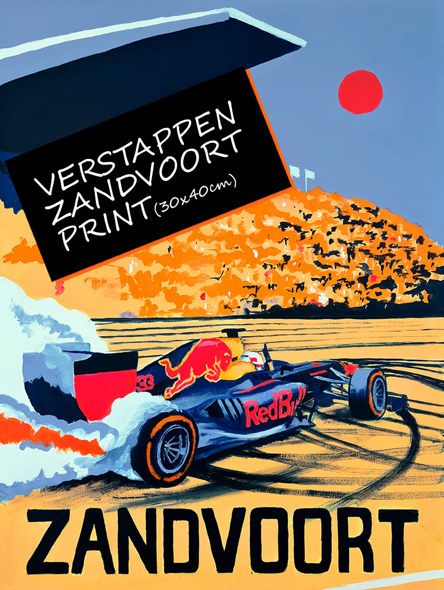 Max Verstappen Zandvoort - Formula 1 Fine Art Print