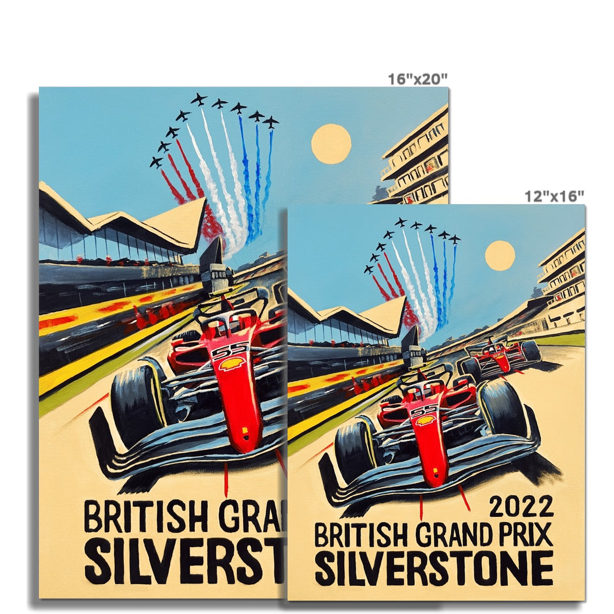 Charles Leclerc Pop Art, F1, Ferrari, Picture, Silverstone Art Board  Print for Sale by jcprintsuk