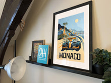 Load image into Gallery viewer, McLaren X Gulf Monaco Livery - Formula 1 Fine Art Print
